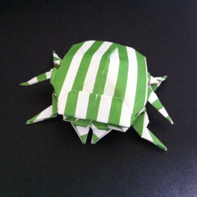Foldaway Origami — Origami Leaf beetle. Many insects are super...
