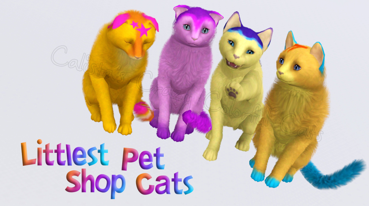 littlest pet shop cat family