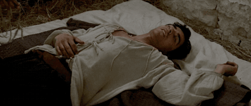 The Little Hours dave franco whump tied up knife at throat