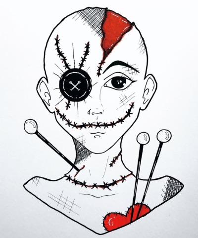 Drawing Voodoo Doll