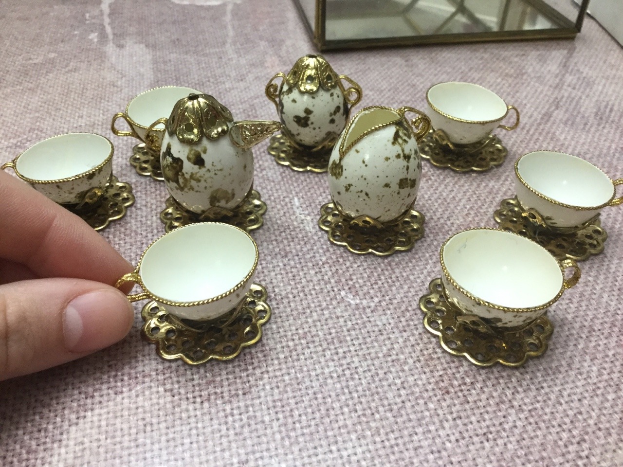 tiny tea set