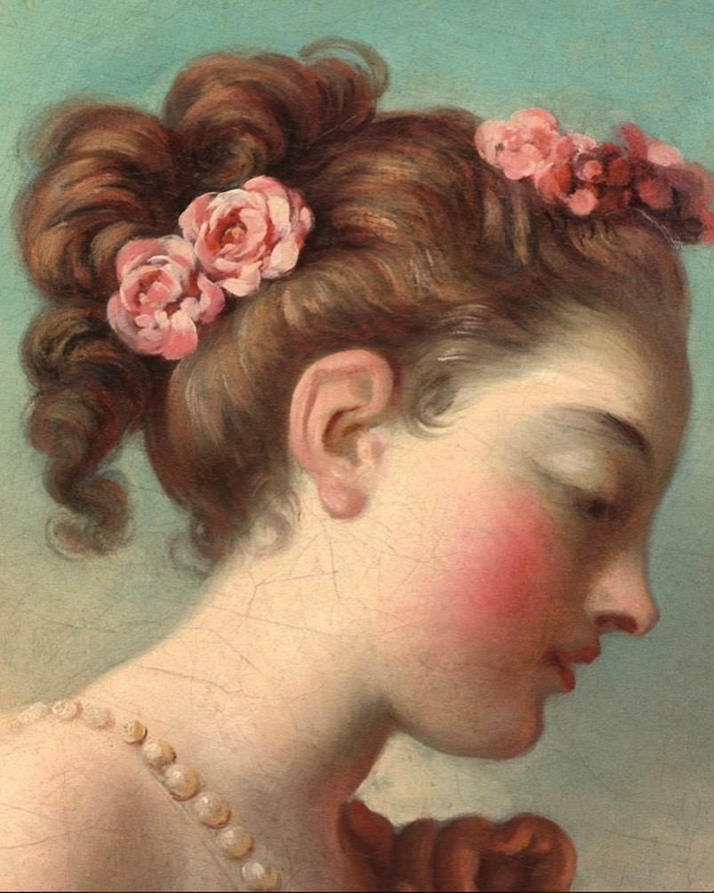 myfairylily:
“Jean-honoré Fragonard, Jeune Femme Lisant (detail)
”