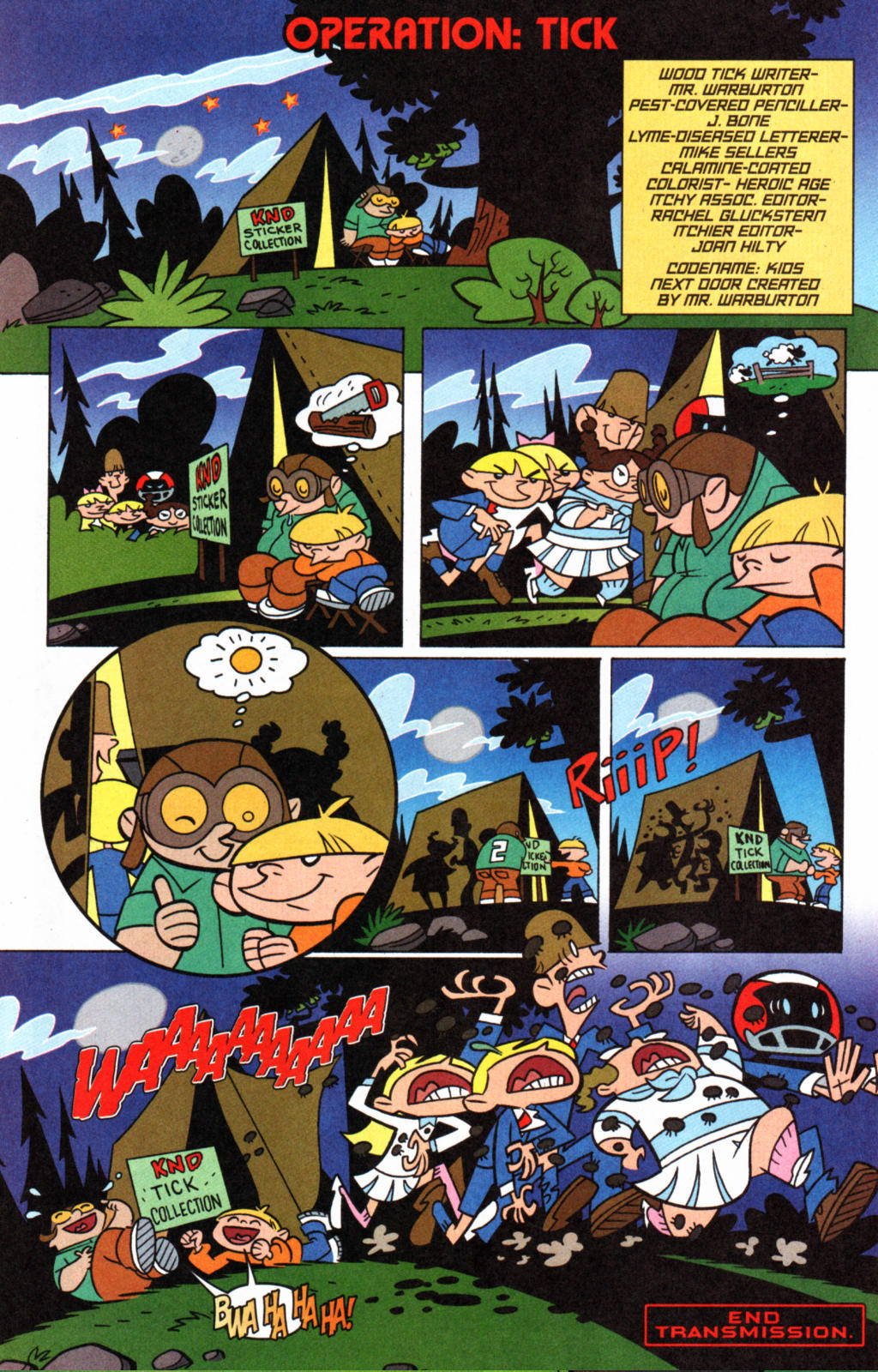Art And Comics Blog Knd Vs Dcfdtl Operation Tick Tack Toe