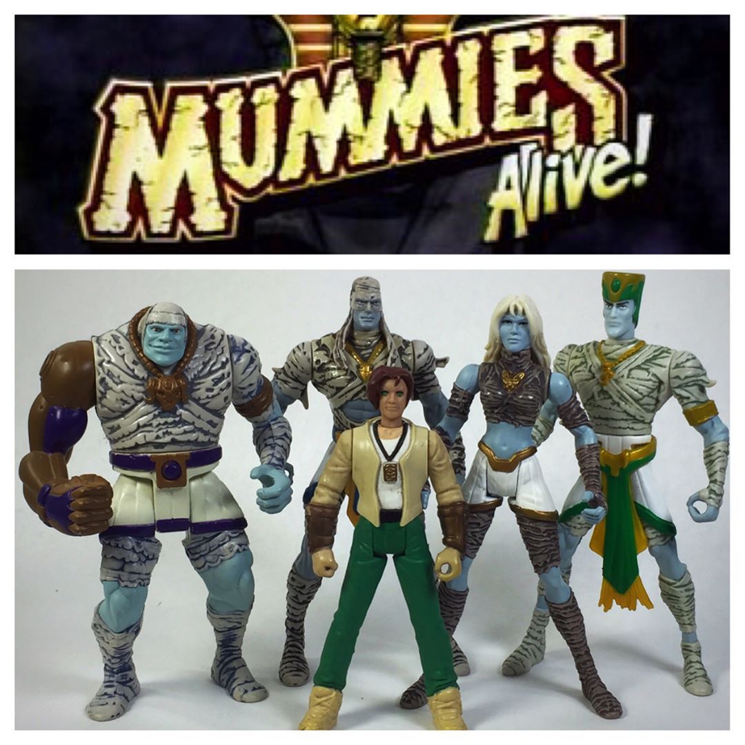 mummies alive nefertina figure