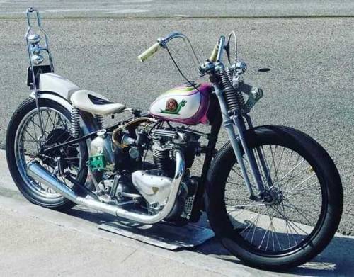#triumph #chopper...