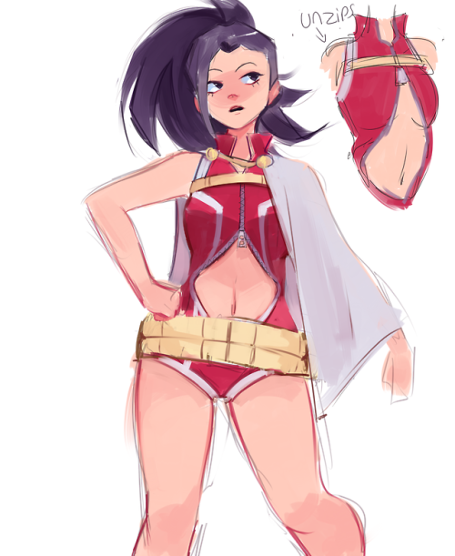 zensoko:decided to jump on the momo redesign...