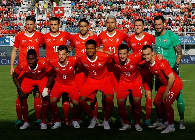 Football Friendly Internationals team photos — Switzerland national ...