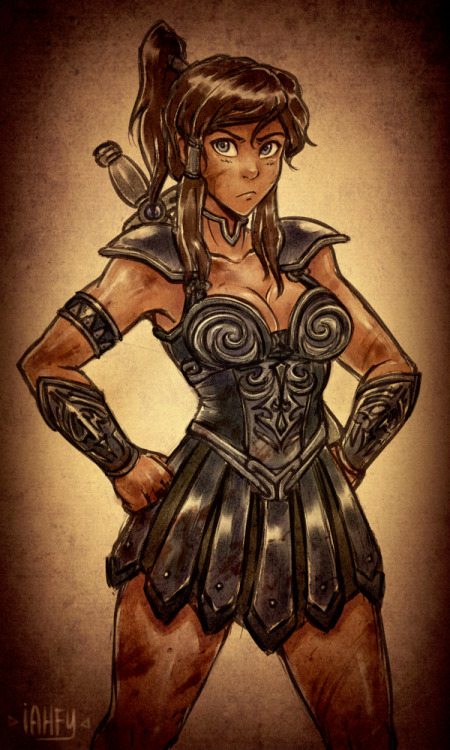 iahfy:Korra: Warrior PrincessThis is Awesome.