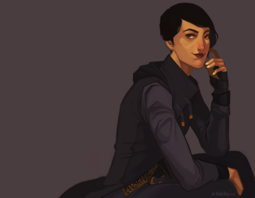 might draw corvo? next time when my hand aint dead dishonored dishonored 2 emily kaldwin style swap art