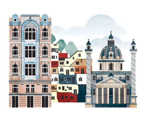 archatlas:Illustrated Cities of Europe Nick MatejThis...