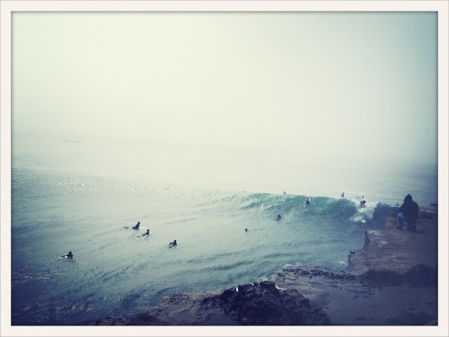 Steamer Lane in Santa Cruz, California. 