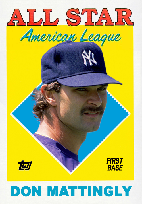 Don Mattingly 1984 - A baseball player with a moustache on his face -  PICRYL - Public Domain Media Search Engine Public Domain Search