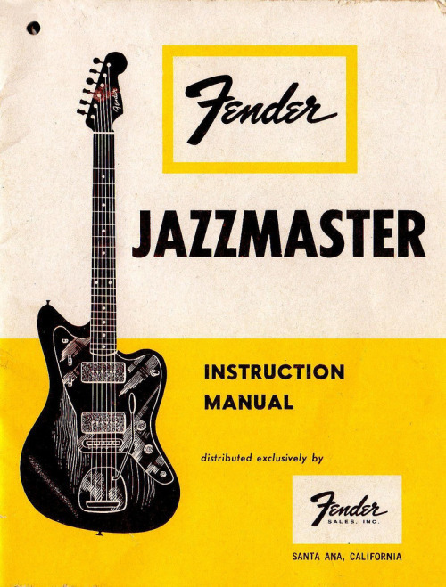 Jazzy Vintage Fender Ad www.fender.com