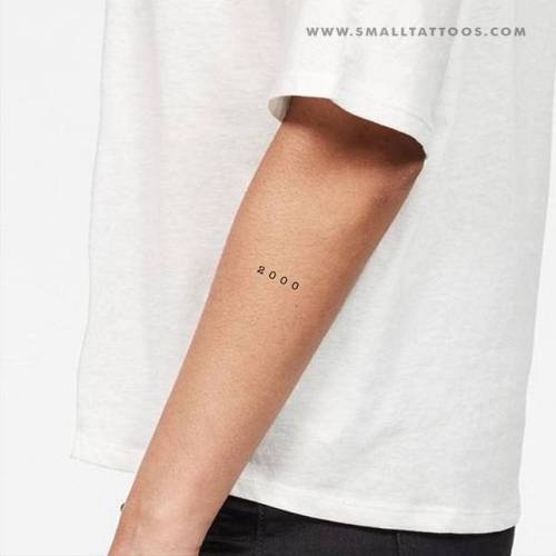 Birth year tattoo  Clean tattoo idea fyp foryoupage tattooideas   birth  year tattoos  TikTok