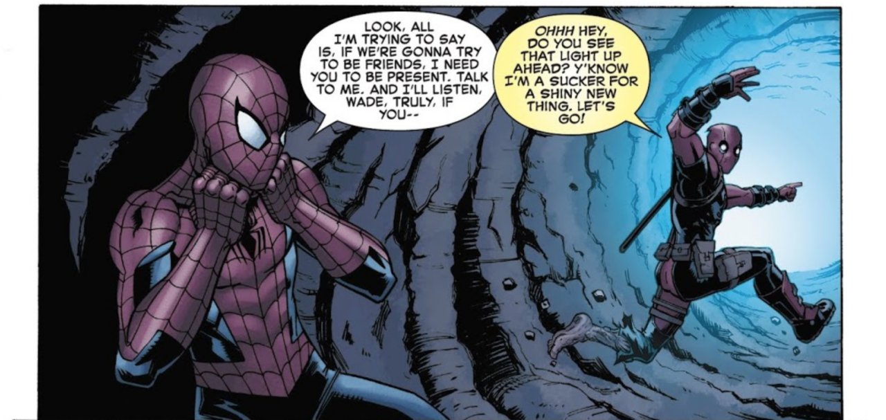 Oh Hello On Spider Man And Deadpool And Friendship