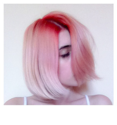 Short White Ombre Tumblr