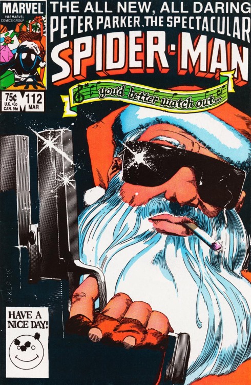 comicbookcovers:A Very Spidey Christmas!