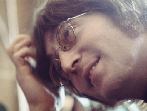 soundsof71:John Lennon, 1971, by Gijsbert Hanekroot