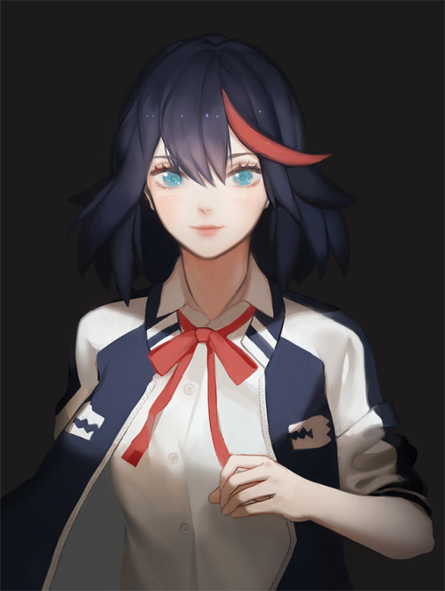 yueko:ryuko ♡ need to rewatch kill la kill sometime ;;