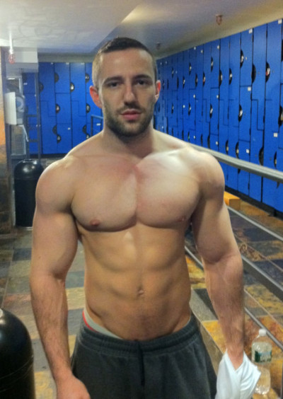 He looks like he spends a lot of time at the gym. Wonder how much of it is in the locker room?