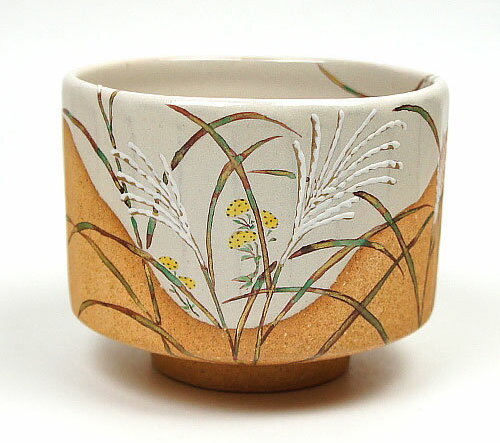 japanese-plants:Tea bowls with Golden Lace motif