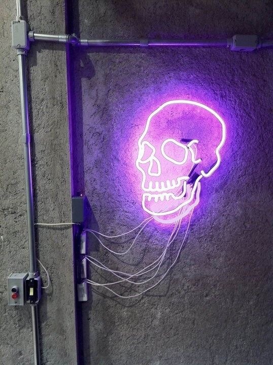 Purple Skull On Tumblr