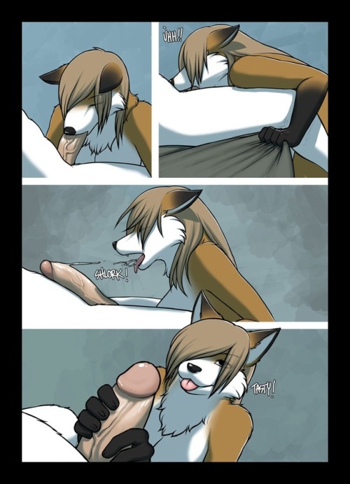 yiffcomicsblog:Yiff comic“The Valet and The Vixen“ part 3 by...