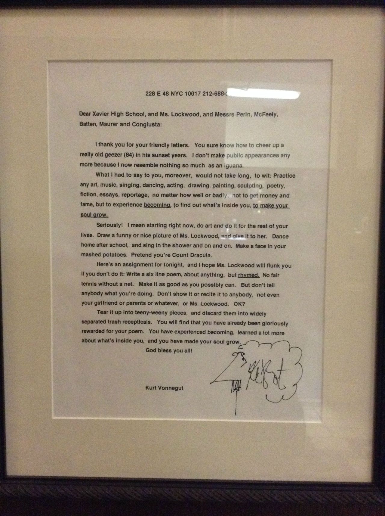 Writing Services In Vb Net Kurt Vonnegut Once Sent This Amazing Letter To A High School What I Had To English Creative Writing Essays also Online Group Project Austin Kleon Kurt Vonnegut Once Sent This Amazing Letter To A Compare Contrast Essay Papers