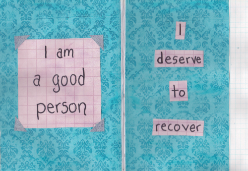 sebselfcare:recovery book pages 15 & 16