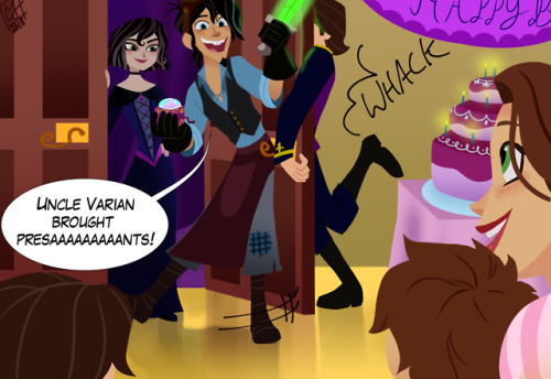 originaldisneydescendants:Since Varian’s respect for Rapunzel...