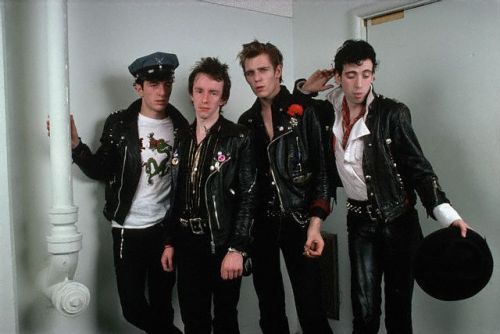 em-barba:1979, The Clash on their first U.S. Visit, Photo by:...