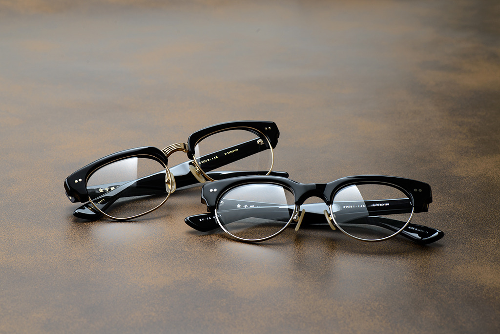 金子眼鏡 VINTAGE KV95 ブラック サーモント - サングラス/メガネ