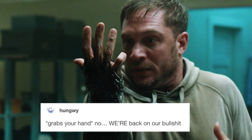 noitsnacktime:venom + text posts 