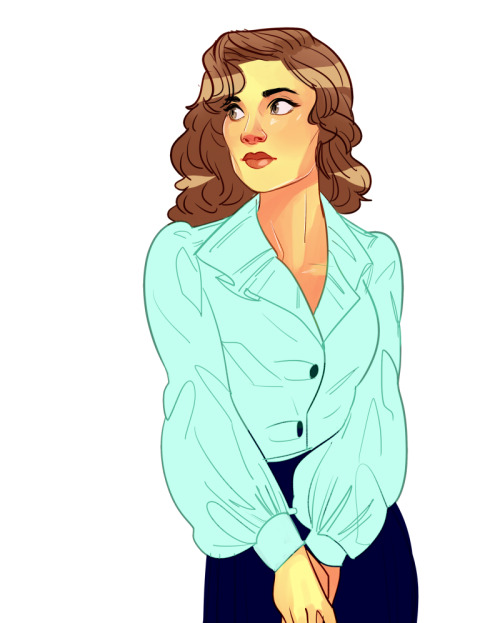 starfleetbabe:i forgot how colors work so half-painted peggy...