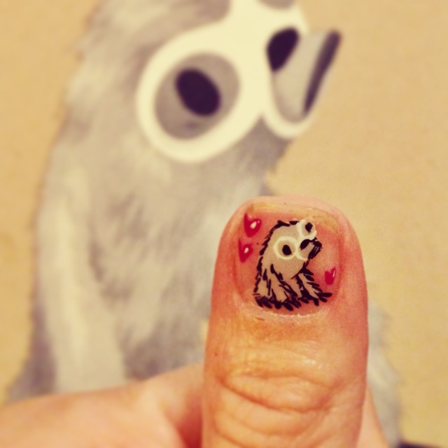 Sloth mail —> sloth nail. The best part of having... - NAILS Y'ALL