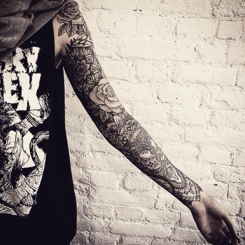 tattoo sleeve on Tumblr