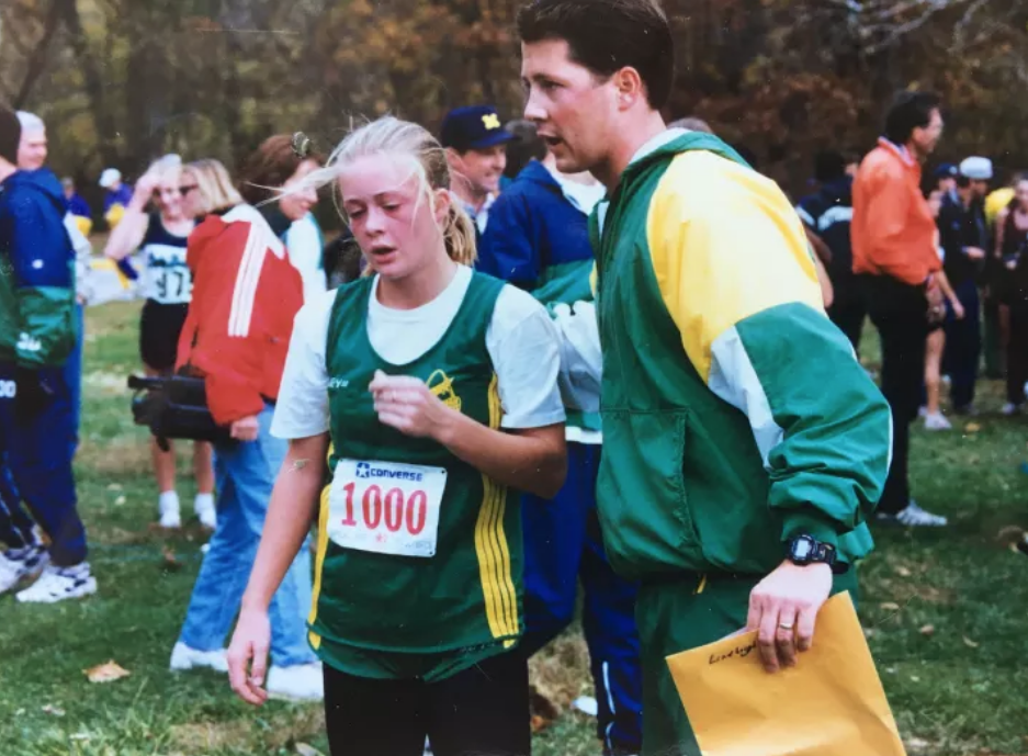16 year-old Emilie Morris and her high school cross-country coach, 29 year-old Jim Wilder at a track meet in 1995.
Jim Wilder had been sexually abusing Emilie since she was 15 years old, after she began competing on the cross-country team at...