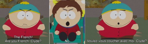 fairyetc:Cartman and Clyde.