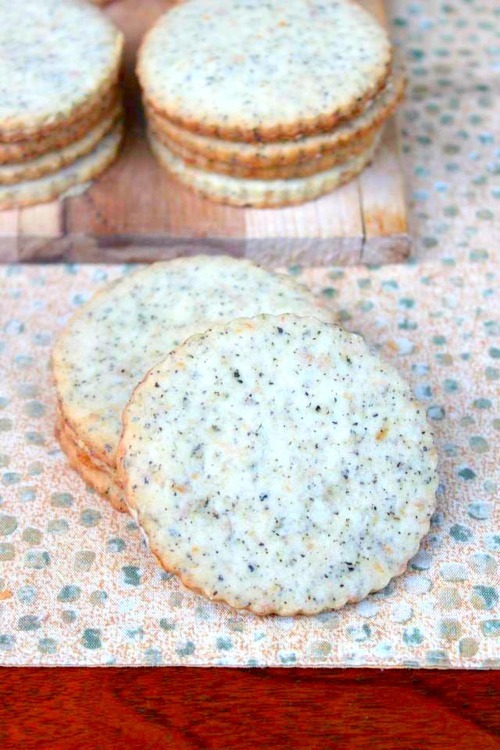 Whisk and Crumbs — Earl Grey Shortbread Cookies