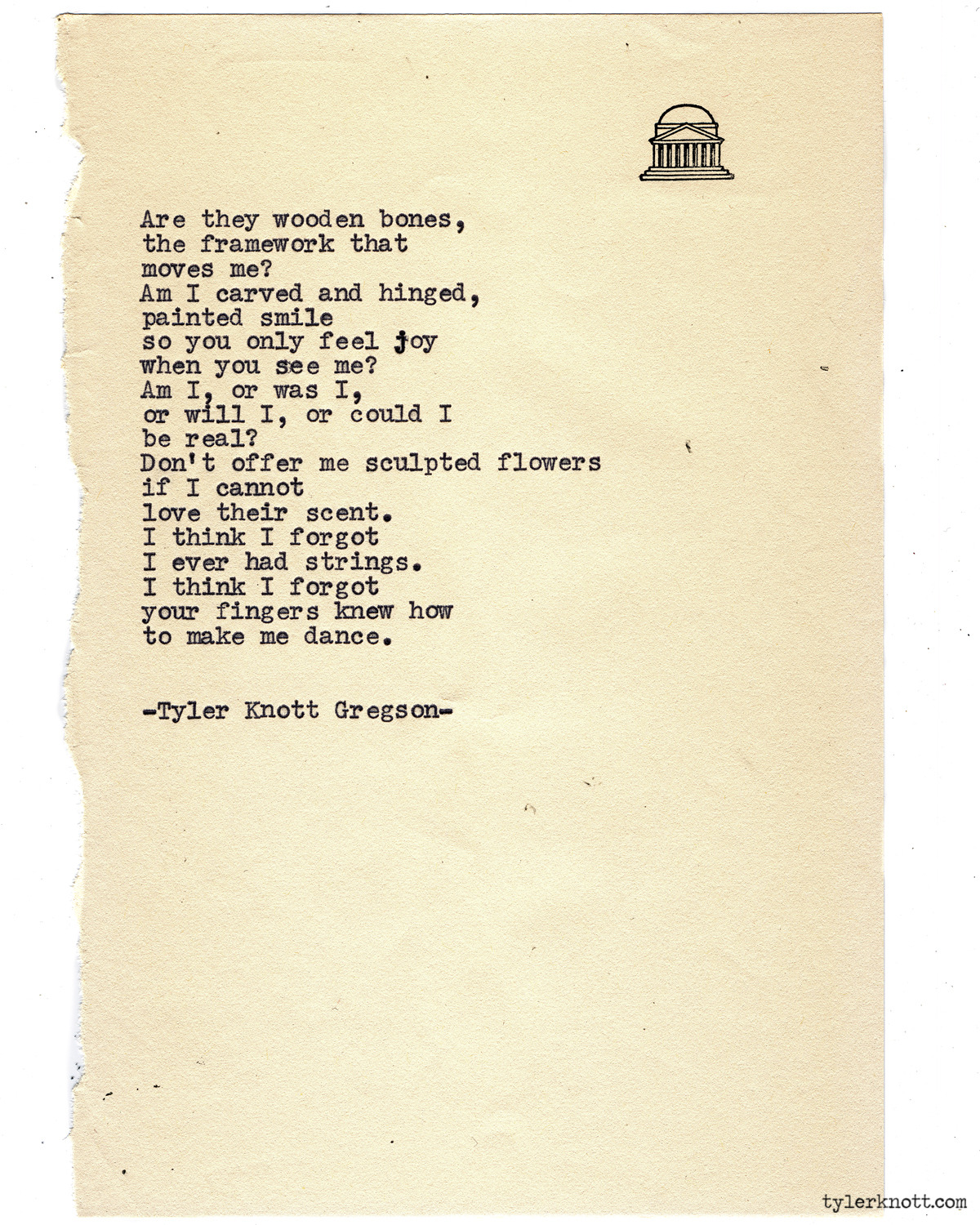 Tyler Knott Gregson — Typewriter Series #937 by Tyler Knott Gregson ...