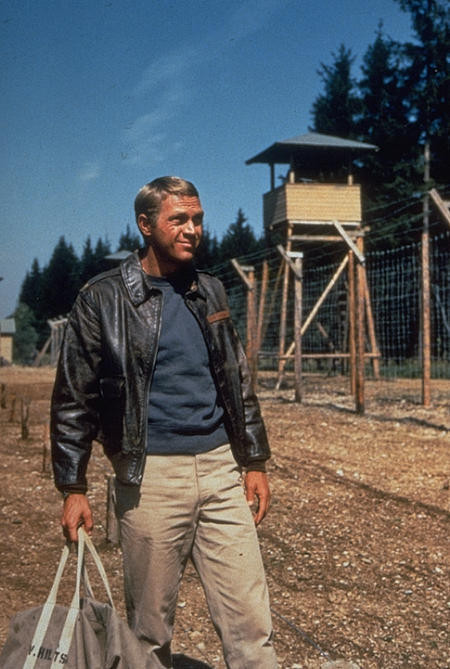 Leather Flight Jackets | bill-kelso-mfg: Steve McQueen - Leather Jacket ...