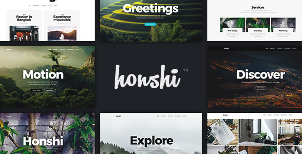 Honshi v2.4.0 - Creative Multi Purpose WordPress Theme Nulled