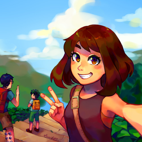 xtlusart:Hiking with the boys