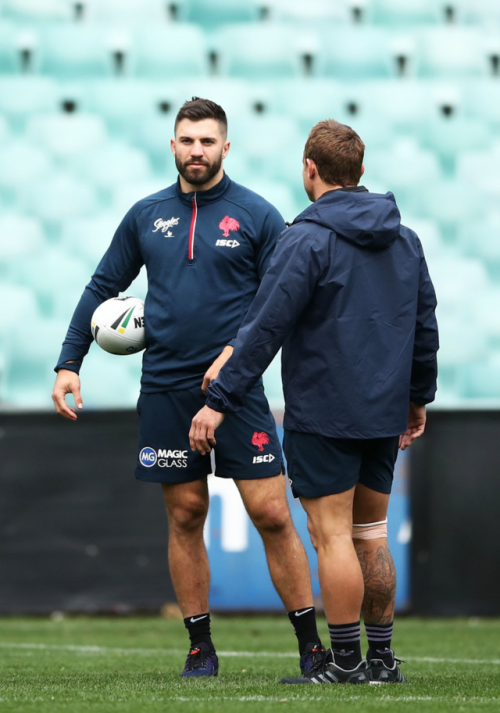 roscoe66:James Tedesco and Jake Friend of the Sydney Roosters...