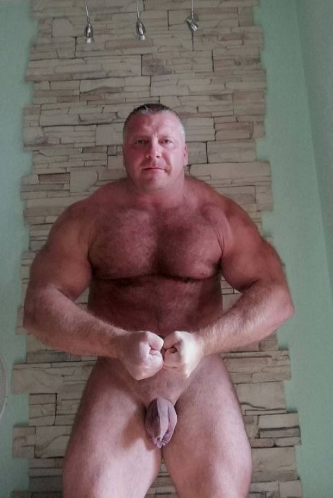 hamabear01:Hot hairy muscle bear!