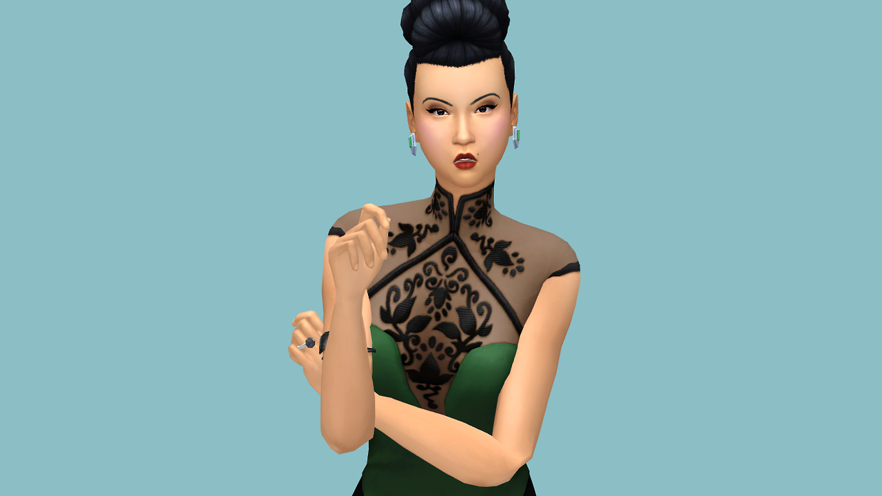 Sims to Skins: Lily Feng, Sims 4 City Living Minecraft Skin