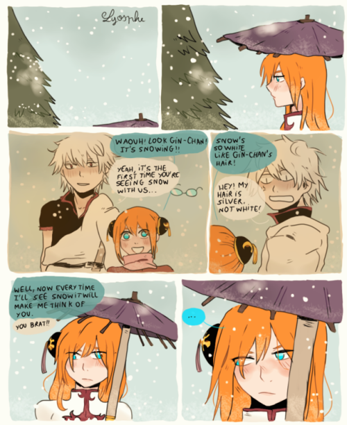 lyoartshiphe:A comic about snow…No one messes with Kagura