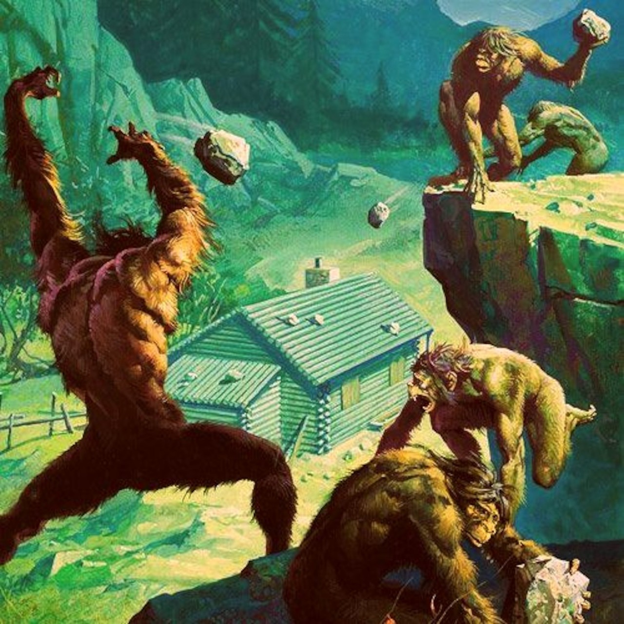 popegoodvibes-returns:
“bigfootin:
“Ape Canyon was reportedly the site of a violent encounter in 1924 between a group of miners and a group of apemen. These allegations were reported in the July 16, 1924 issue of The Oregonian. Fred Beck, one of the...