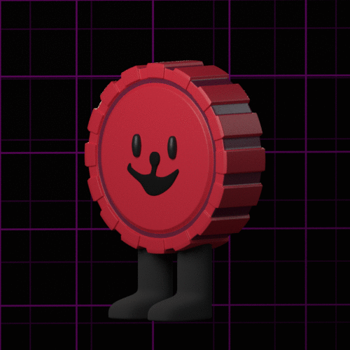 Deltarune Undertale K.Round 3D art animation