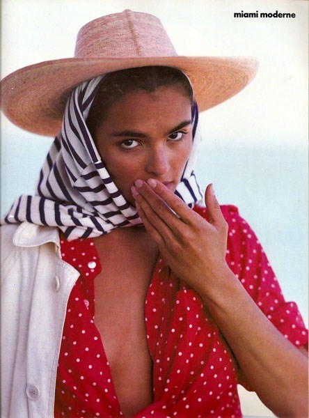 vintagewoc:Talisa Soto by Bruce Weber in US Vogue (June 1989)